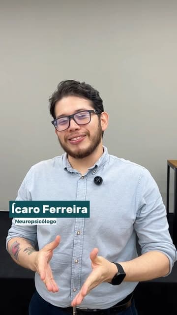 Ícaro Ferreira, neuropsicólogo no VER-O-HUB